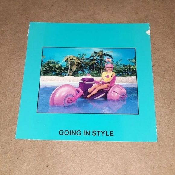 Vintage Barbie Card 1989 Barbie Just Us Girls Game Replacement Piece - Picture 2 of 6